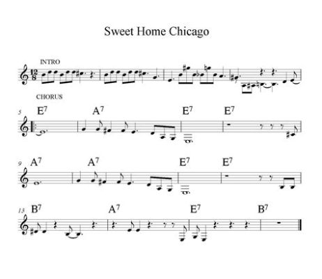  Sweet Home Chicago - Mellow Blues Riffs Meet Gritty Urban Storytelling